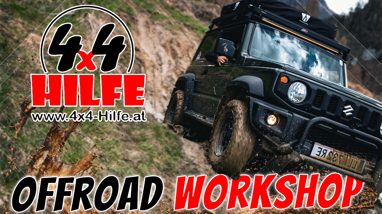 Wie schlägt sich mein Suzuki Jimny im Offroad Workshop? || 4x4 Hilfe Workshop
